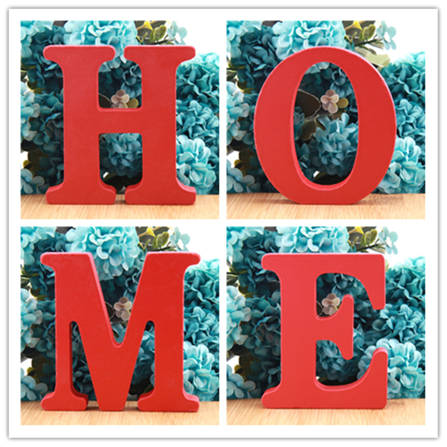 Art Craft Names - 1pc 10cm x 10cm czerwone rzemiosło
