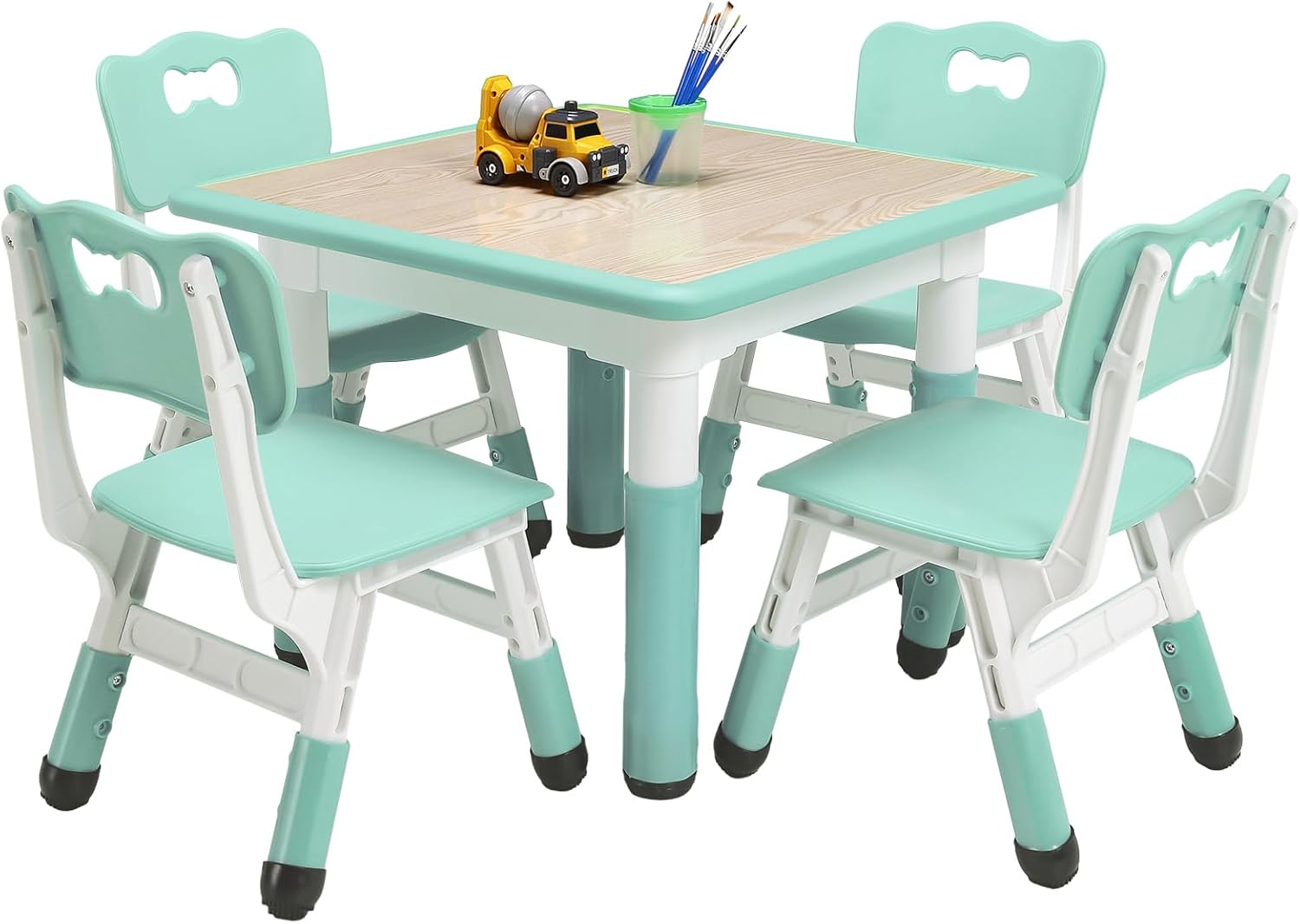 Art Craft Toddler - TackView 23-calowy zestaw stołu i 4