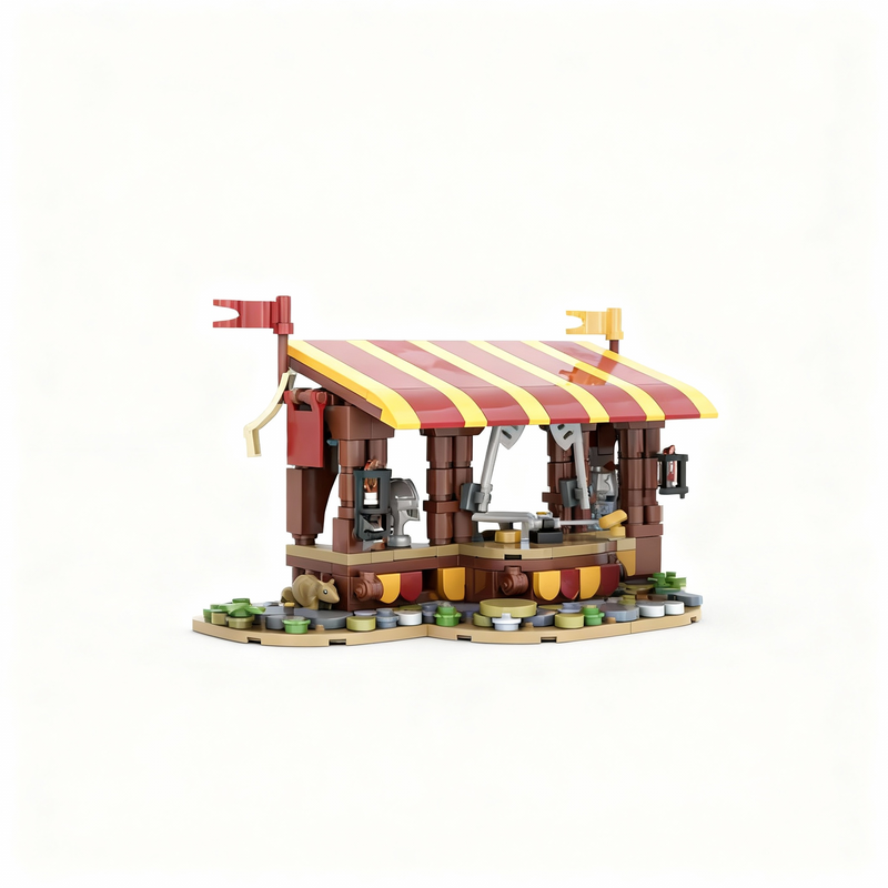 Art Craft Ideas For Christmas - 367 elementów MOC Zestaw Klocków Konstrukcyjnych