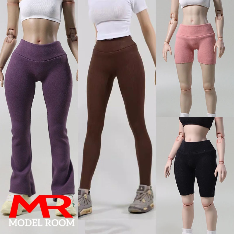 Art Craft Online - 1/6 Damskie elastyczne spodnie sportowe do