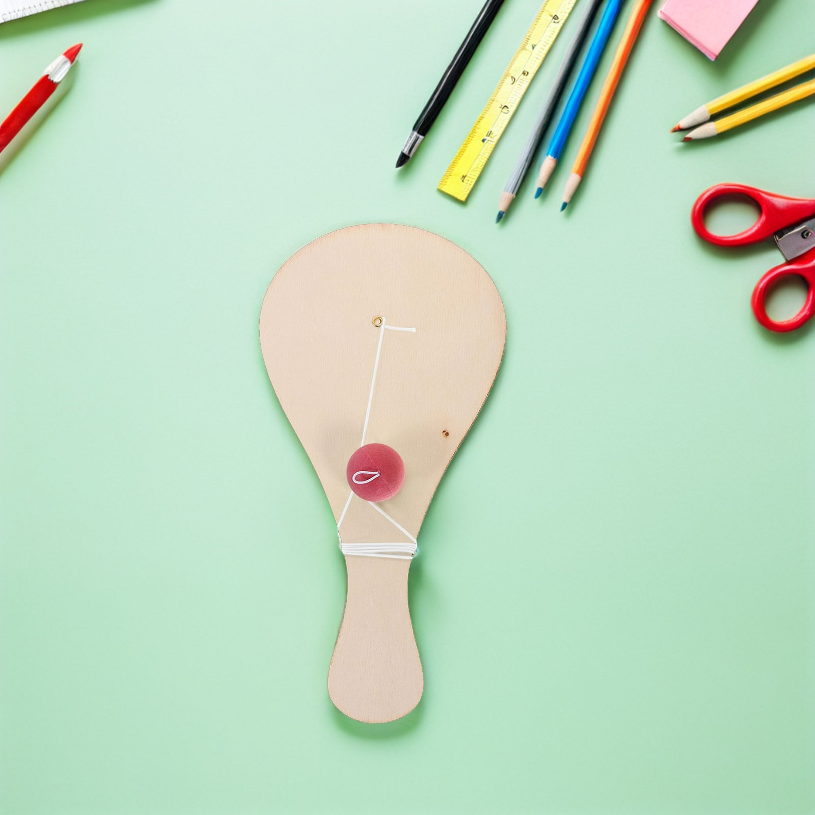 Art Craft Toddler - 10 sztuk drewnianych pałeczek do gry