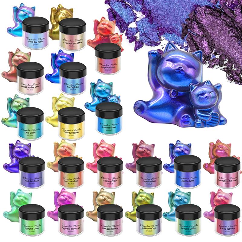 Resin Pigment Powder - 3g lustro kameleony żywicy Pigment brokat