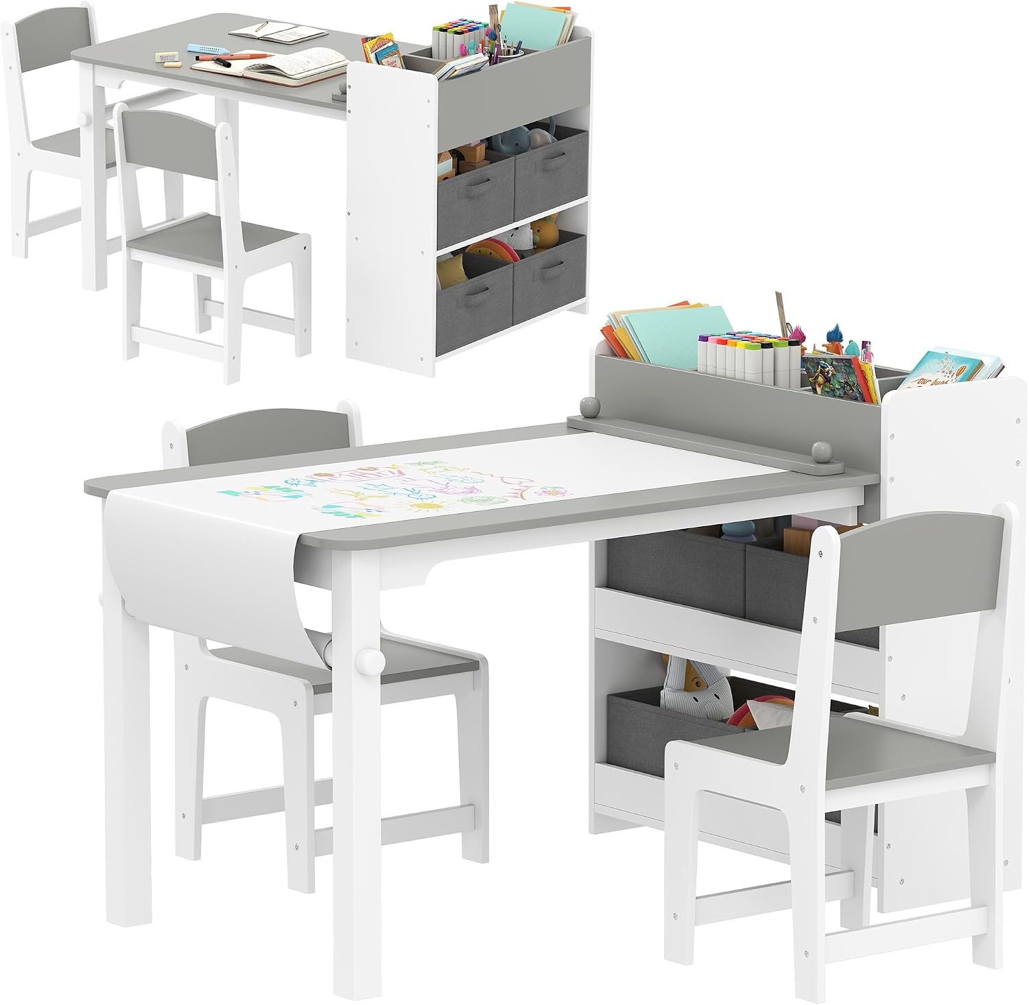 Art Craft Toddler - Stolik i krzesło dla dzieci z