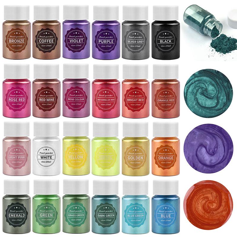 Resin Pigment Powder - 10ml żywica epoksydowa Pigment wypełniacz perłowy