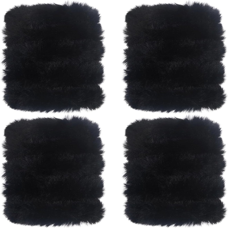 Art Craft Jumbo - 4Pcs Black Pipe Cleaner Craft 2cm