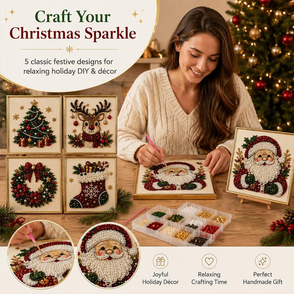 Świąteczny Zestaw DIY z Perłam – Art Craft Kit recenzja i cena