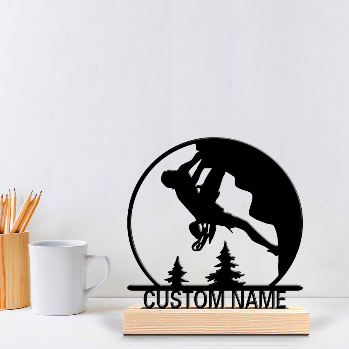 1 szt. Metalowa statuetka z mo – Art Craft Names recenzja i cena