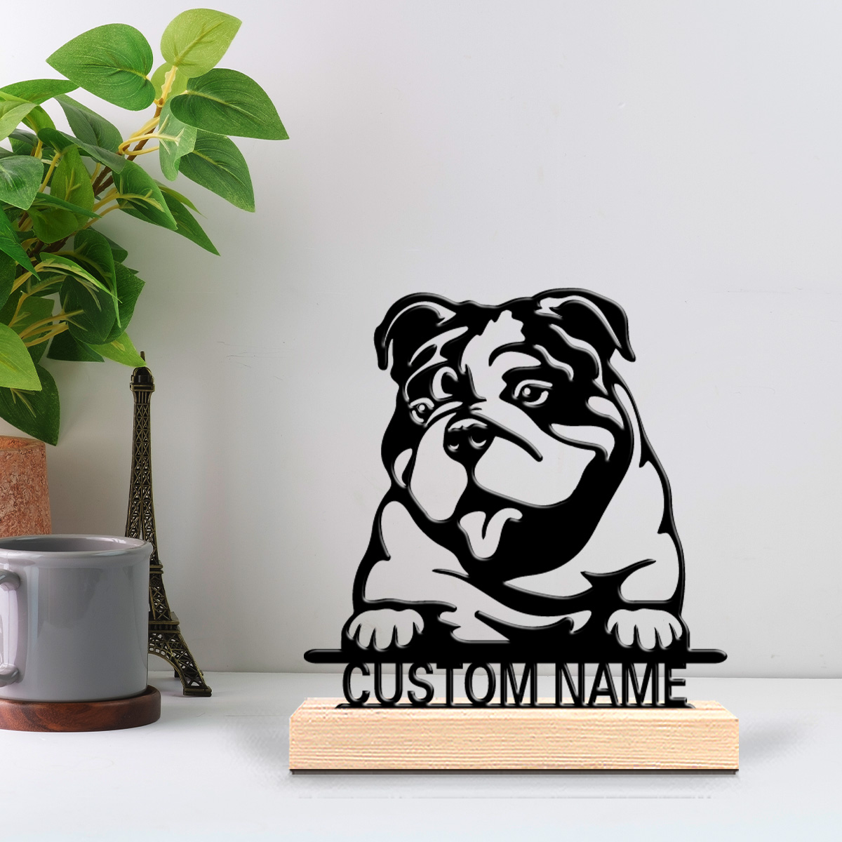 1 szt. Kreatywna figurka mopsa – Art Craft Names recenzja i cena