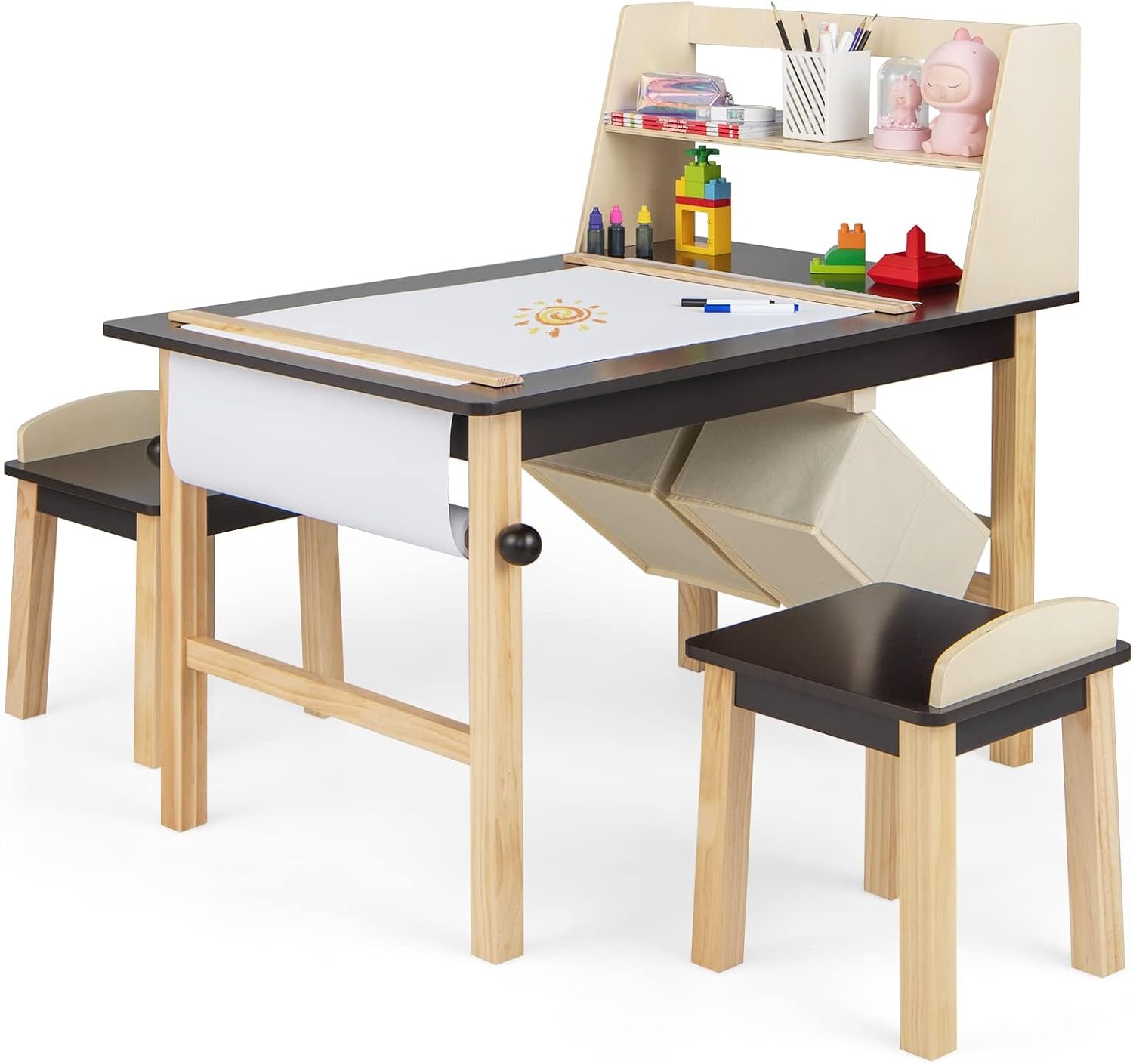 Drewniany stolik i krzesła dla – Art Craft Toddler recenzja i cena