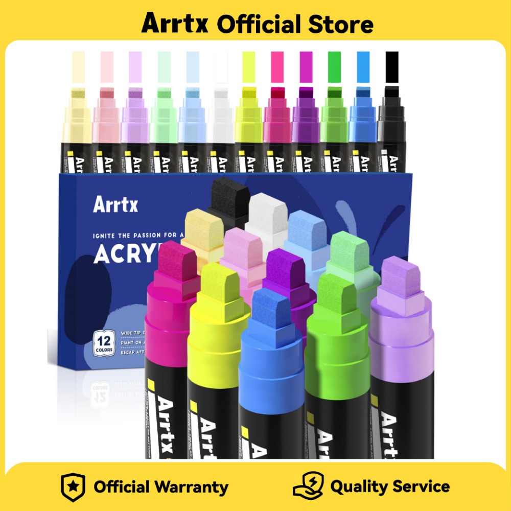 Arrtx Akrylowe markery Jumbo 1 – Art Craft Jumbo recenzja i cena