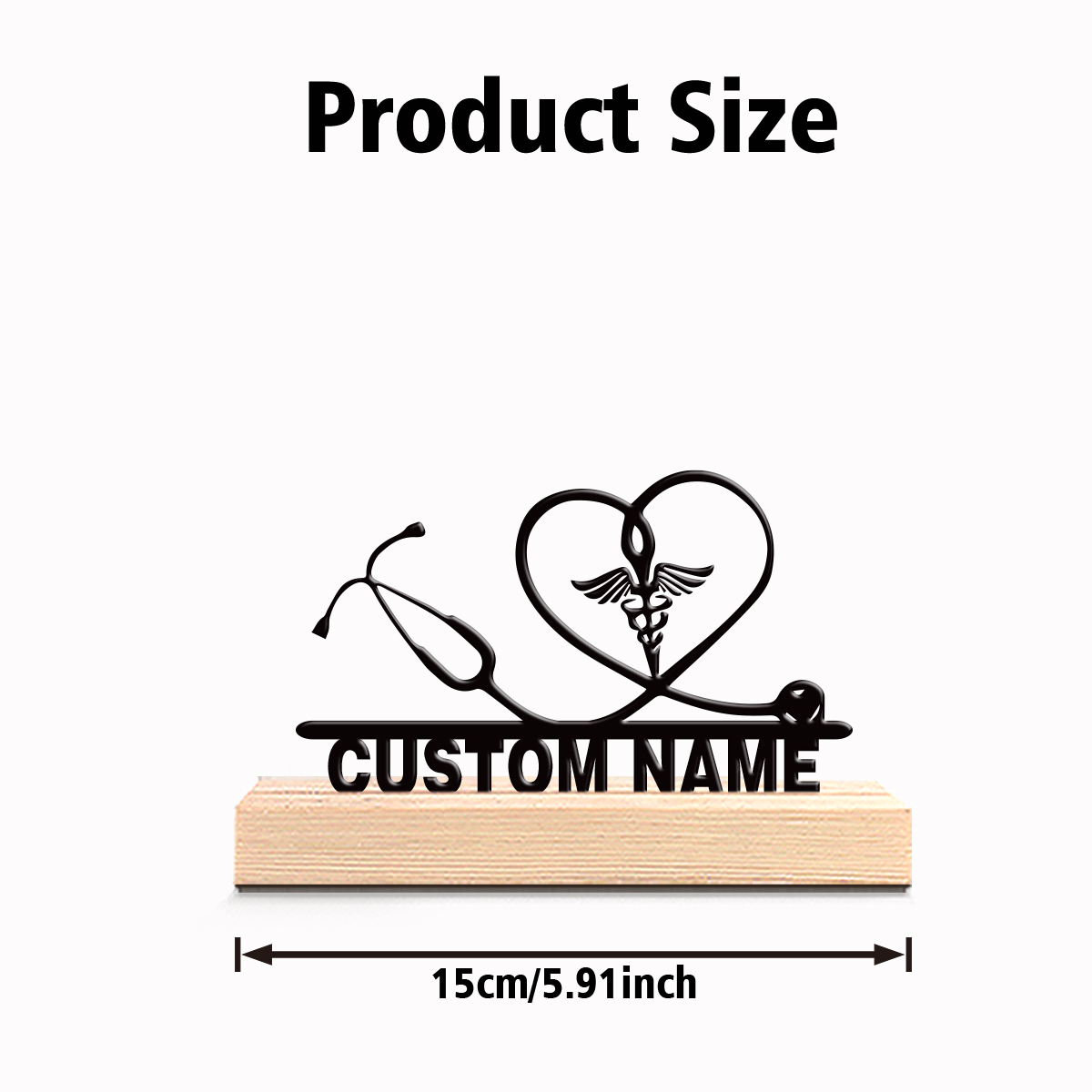 1 szt. Abstrakcyjna Statuetka  – Art Craft Names recenzja i cena