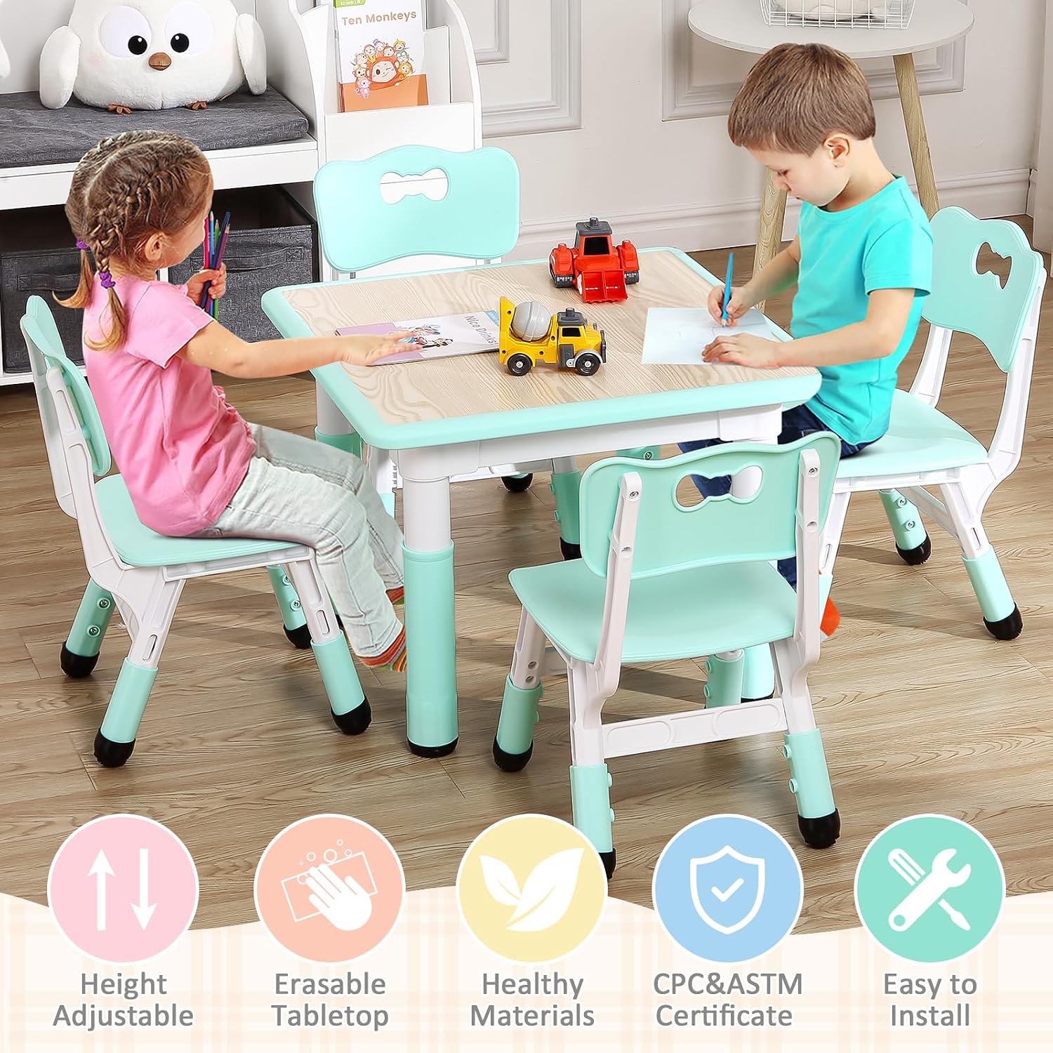 TackView 23-calowy zestaw stoł – Art Craft Toddler recenzja i cena