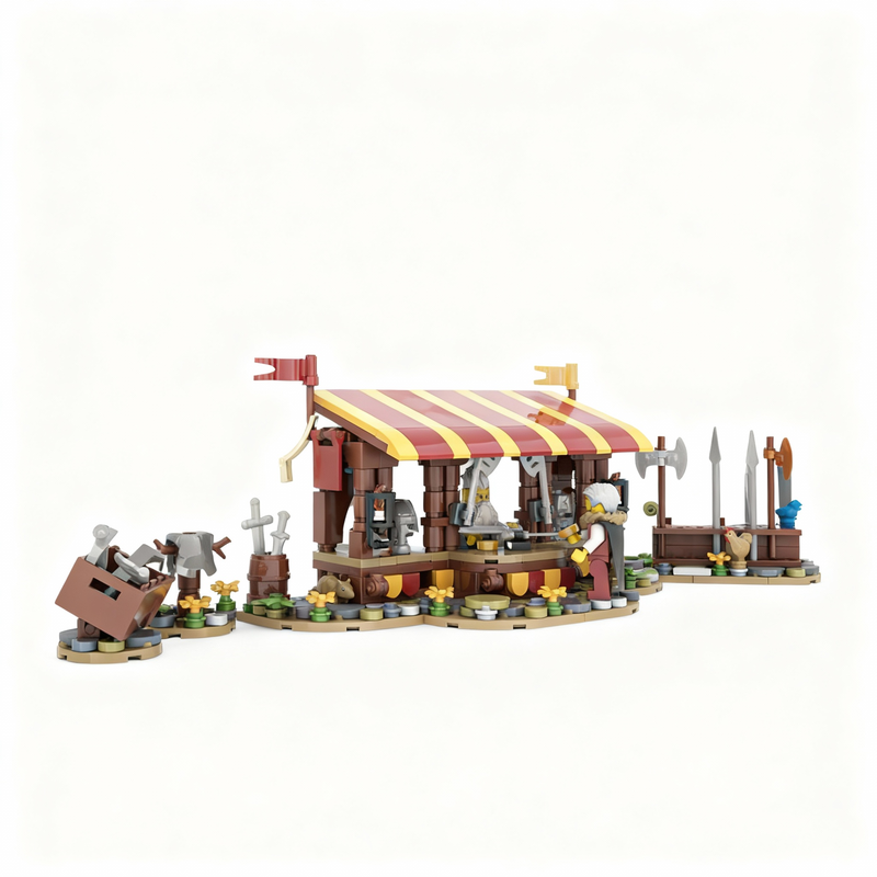 367 elementów MOC Zestaw Klock – Art Craft Ideas For Christmas recenzja i cena