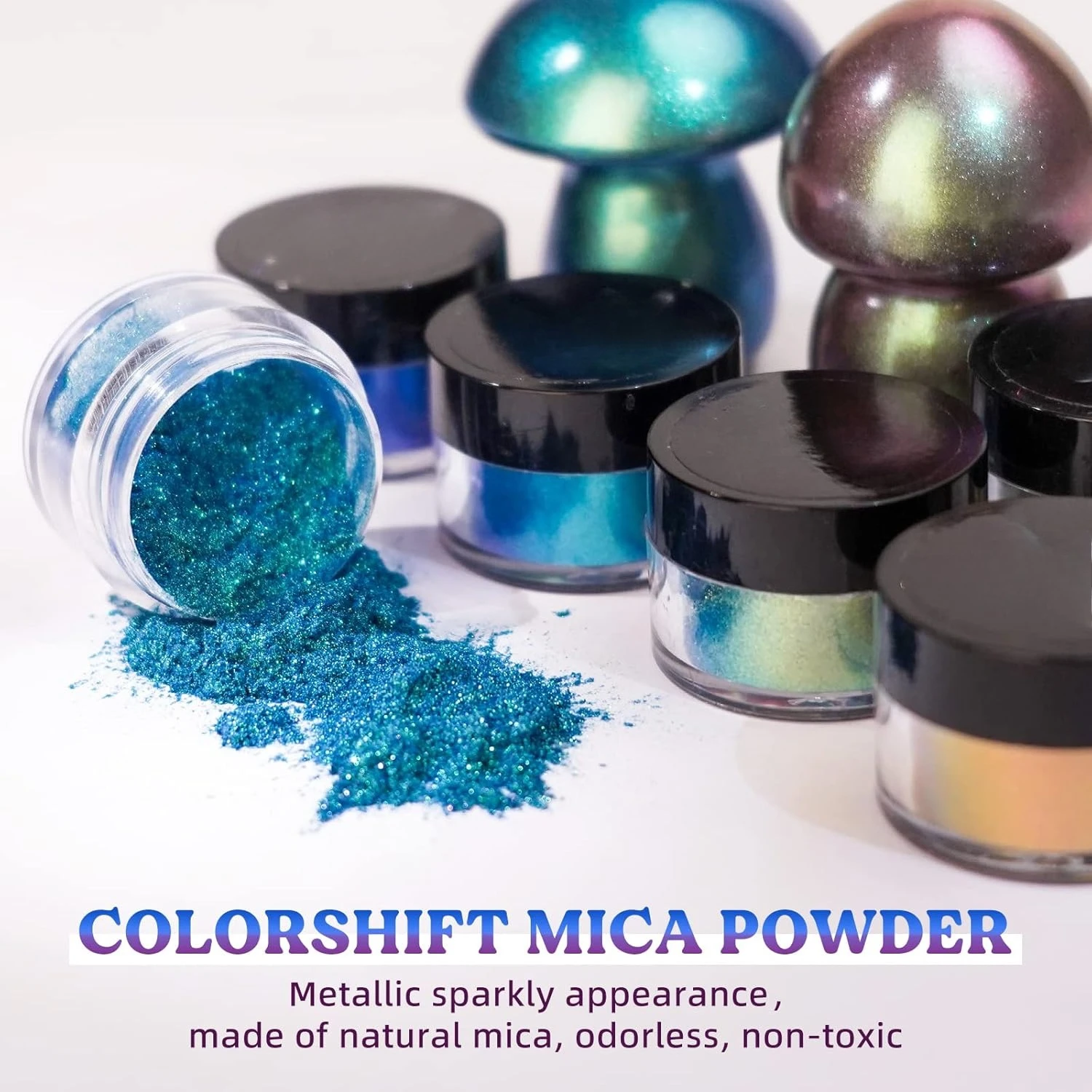 18-kolorowy proszek mika chame – Resin Pigment Powder recenzja i cena