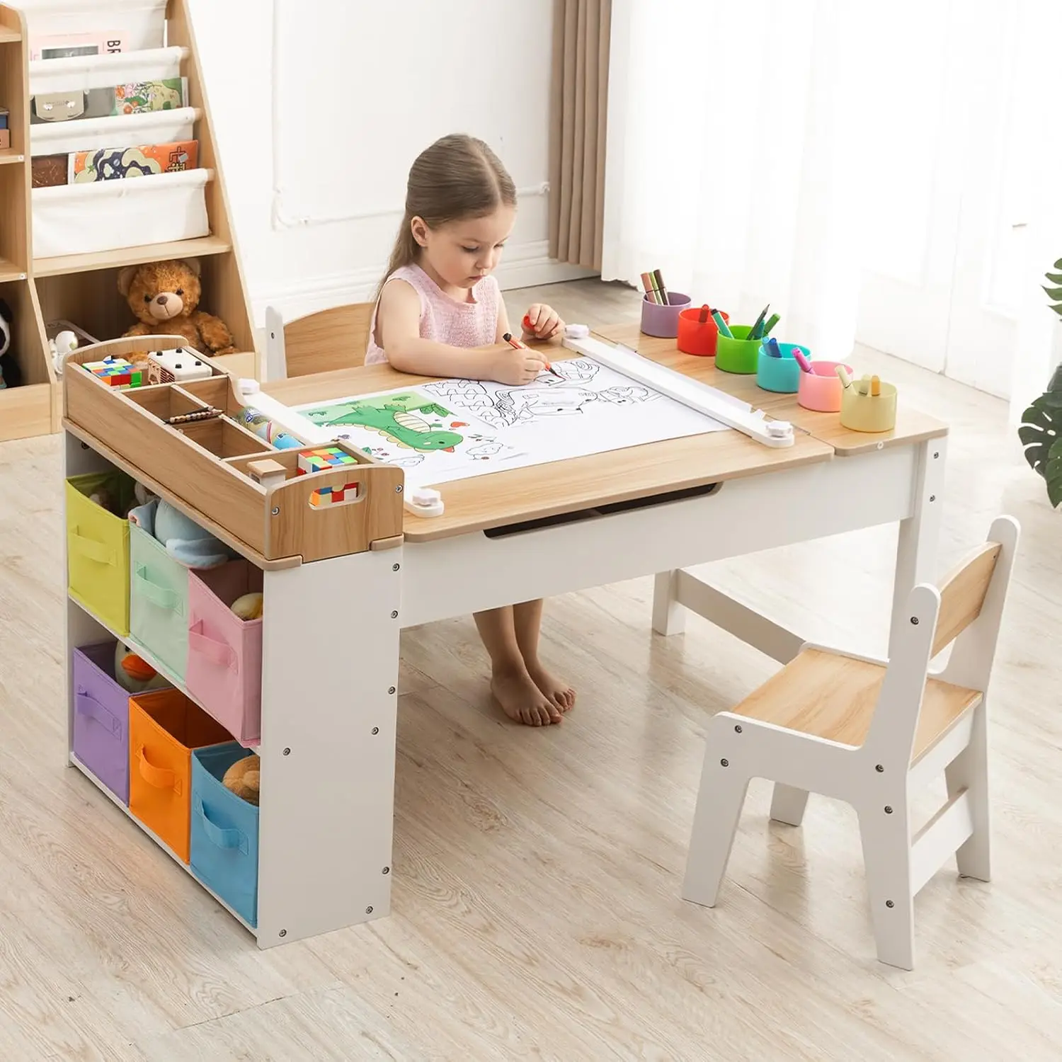 Zestaw stołu i dwóch krzeseł d – Art Craft Toddler recenzja i cena