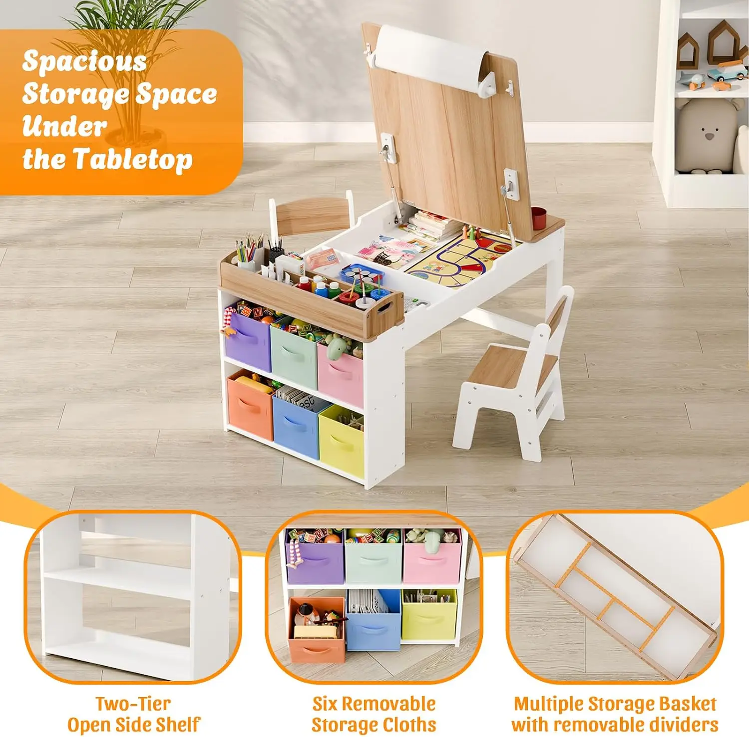 Zestaw stołu i dwóch krzeseł d – Art Craft Toddler recenzja i cena