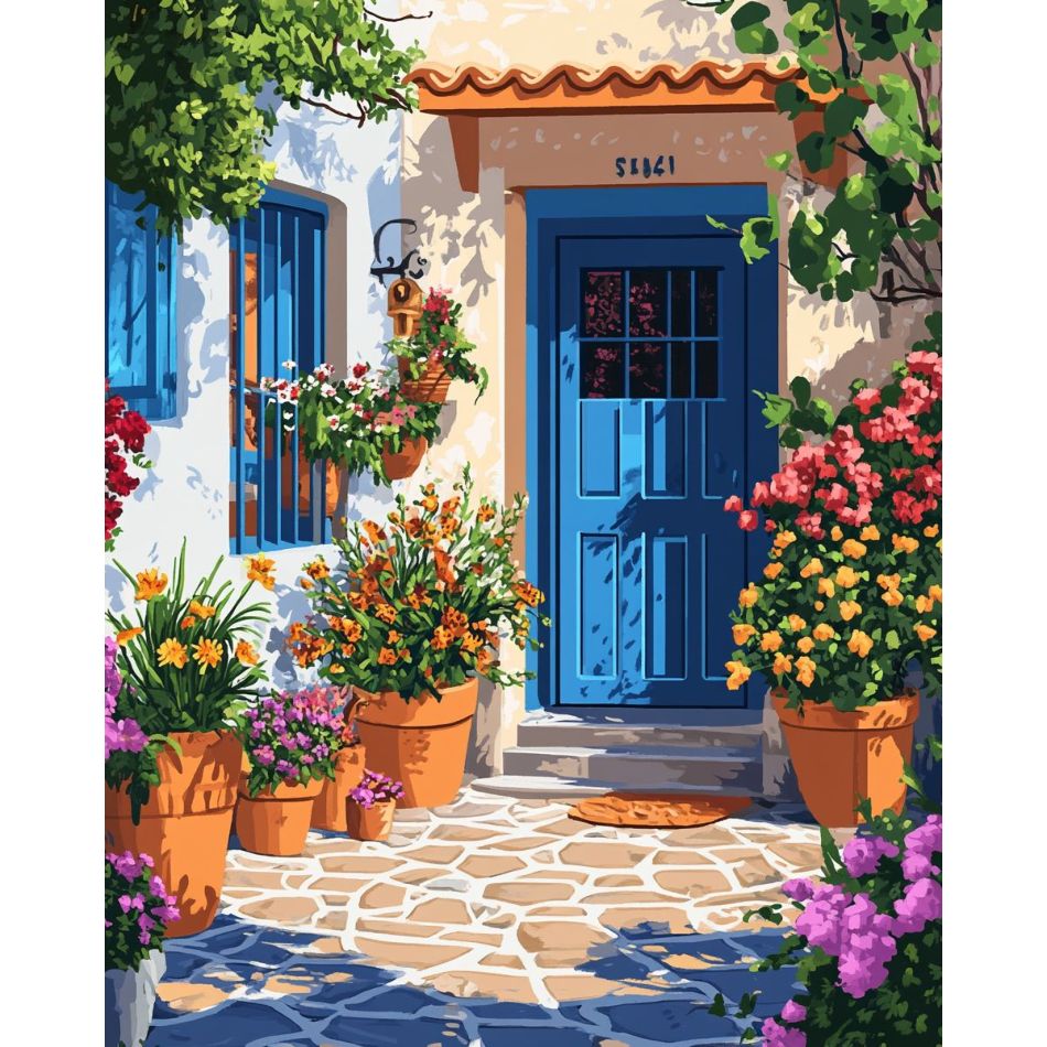 RUOPOTY Niebieskie Drzwi Zesta – Art Craft Ideas With Paper recenzja i cena