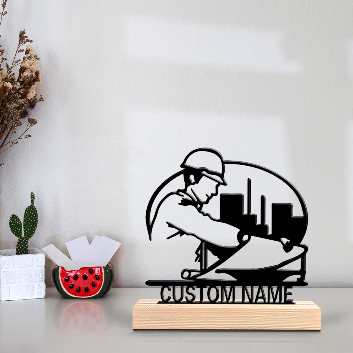 1 szt. metalowa statuetka prac – Art Craft Names recenzja i cena