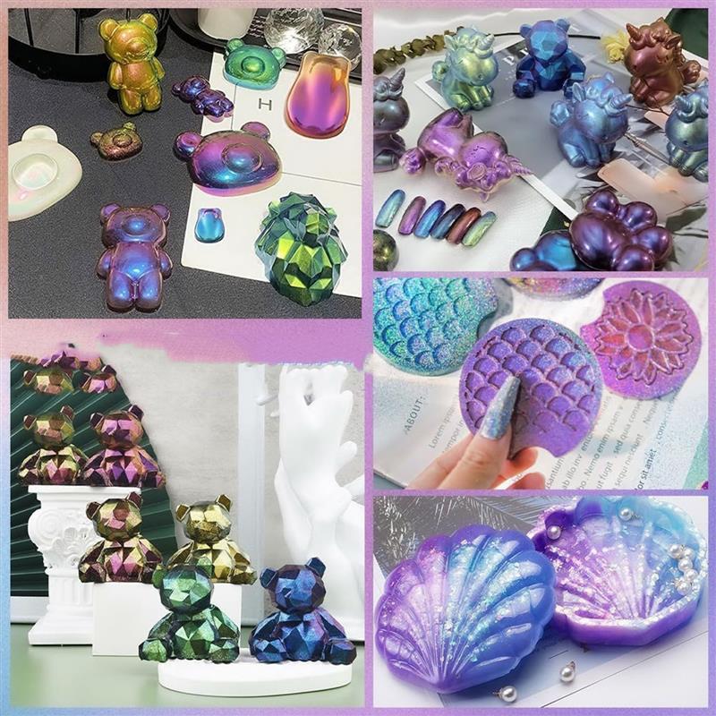 3g lustro kameleony żywicy Pig – Resin Pigment Powder recenzja i cena