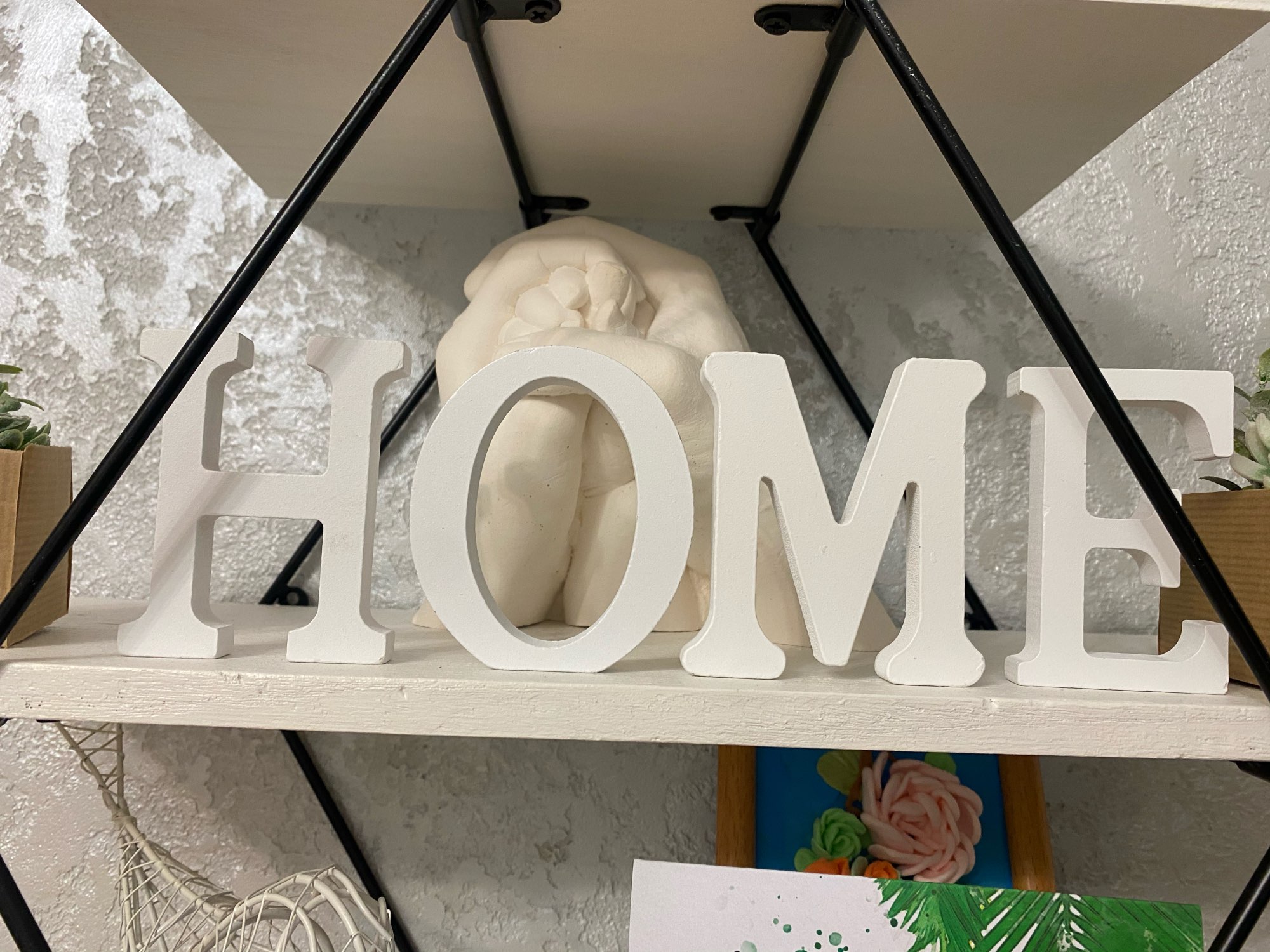 1pc 8CM biały drewniany list a – Art Craft Names recenzja i cena