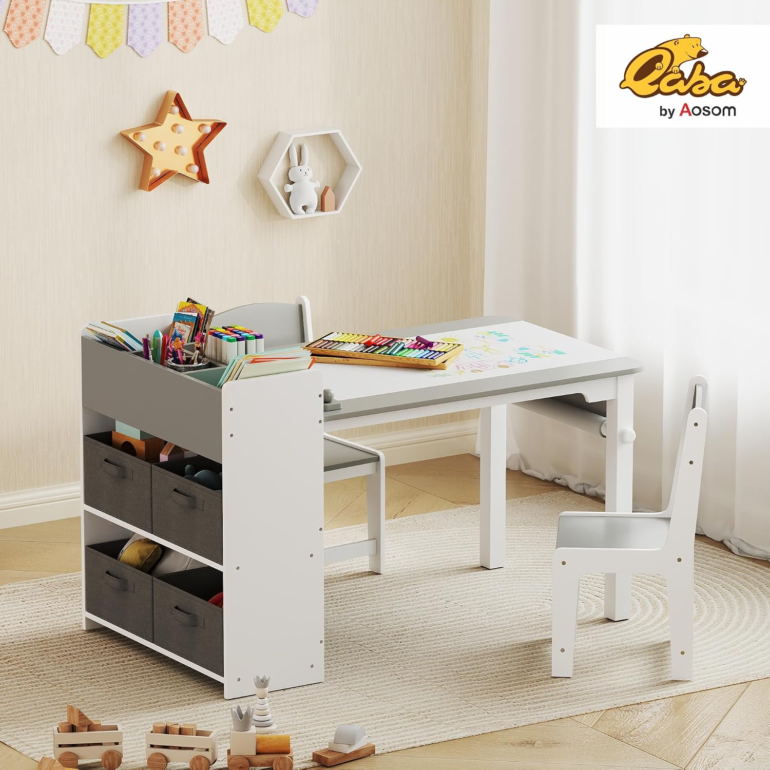 Stolik i krzesło dla dzieci z  – Art Craft Toddler recenzja i cena