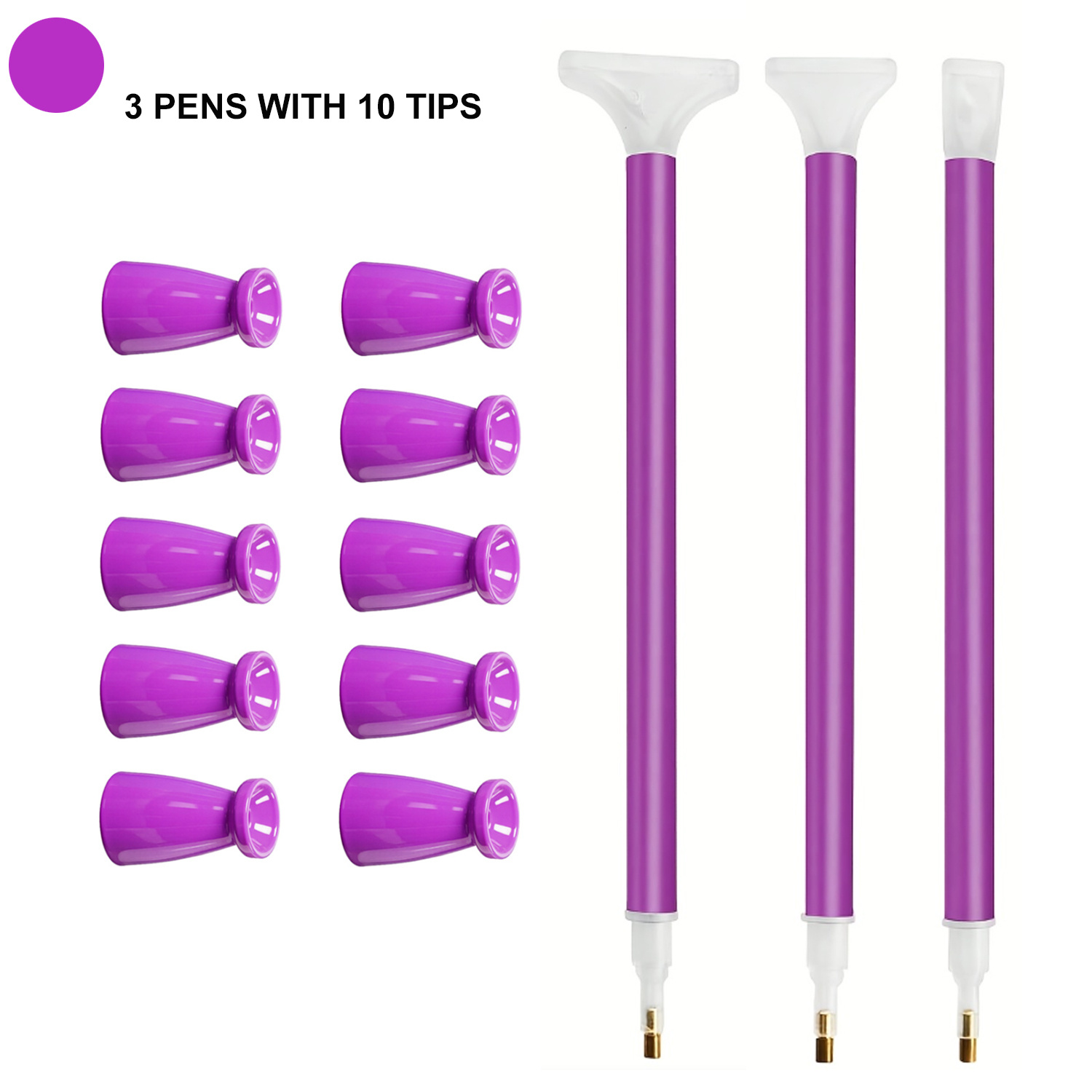10 Silikonowych Końcówek i 3 P – Art Craft Kit recenzja i cena