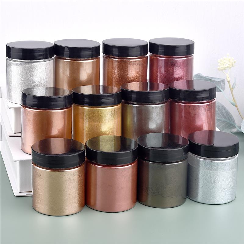 50g Shimmer Metallic Gold Silv – Resin Pigment Powder recenzja i cena