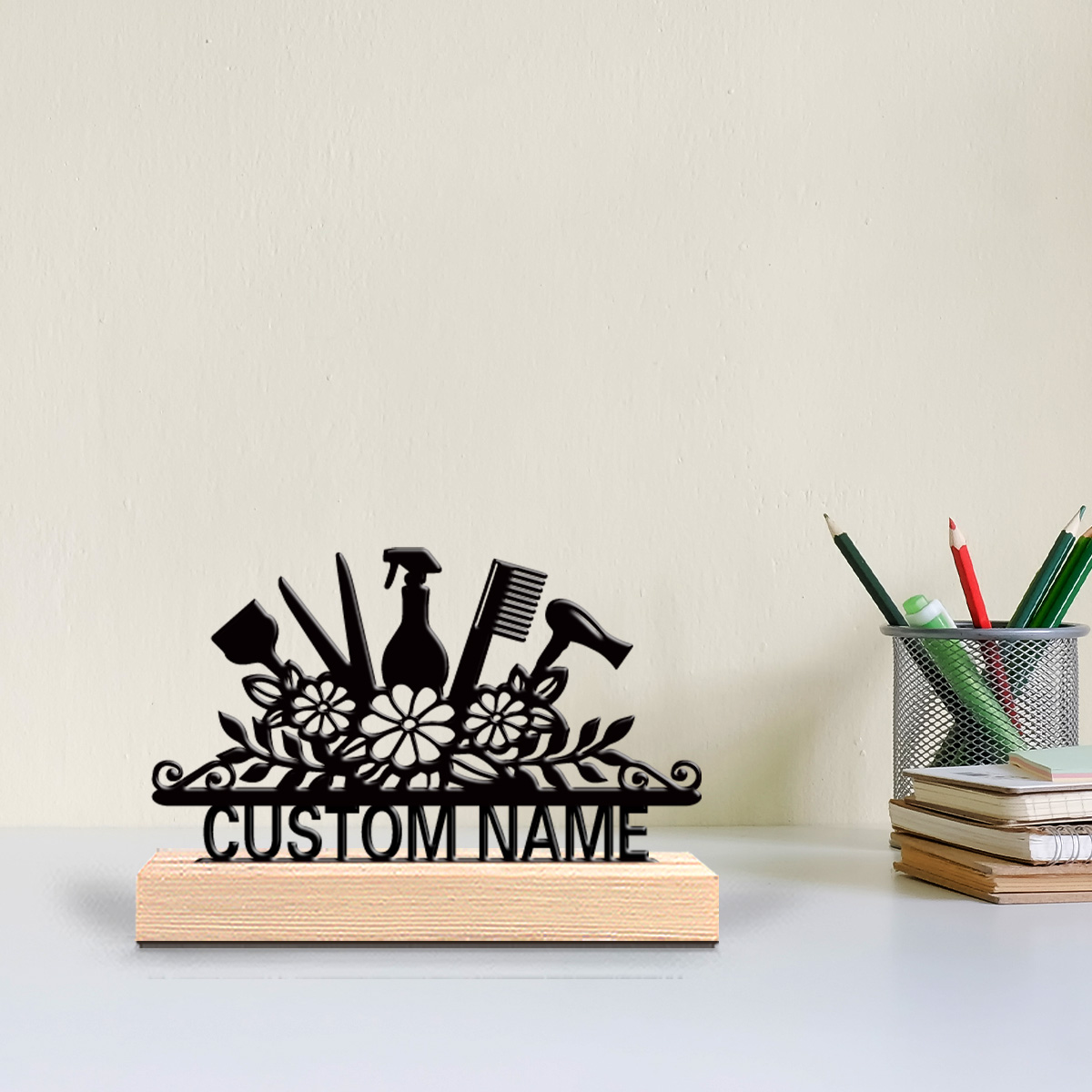 1 szt. metalowa statuetka fryz – Art Craft Names recenzja i cena