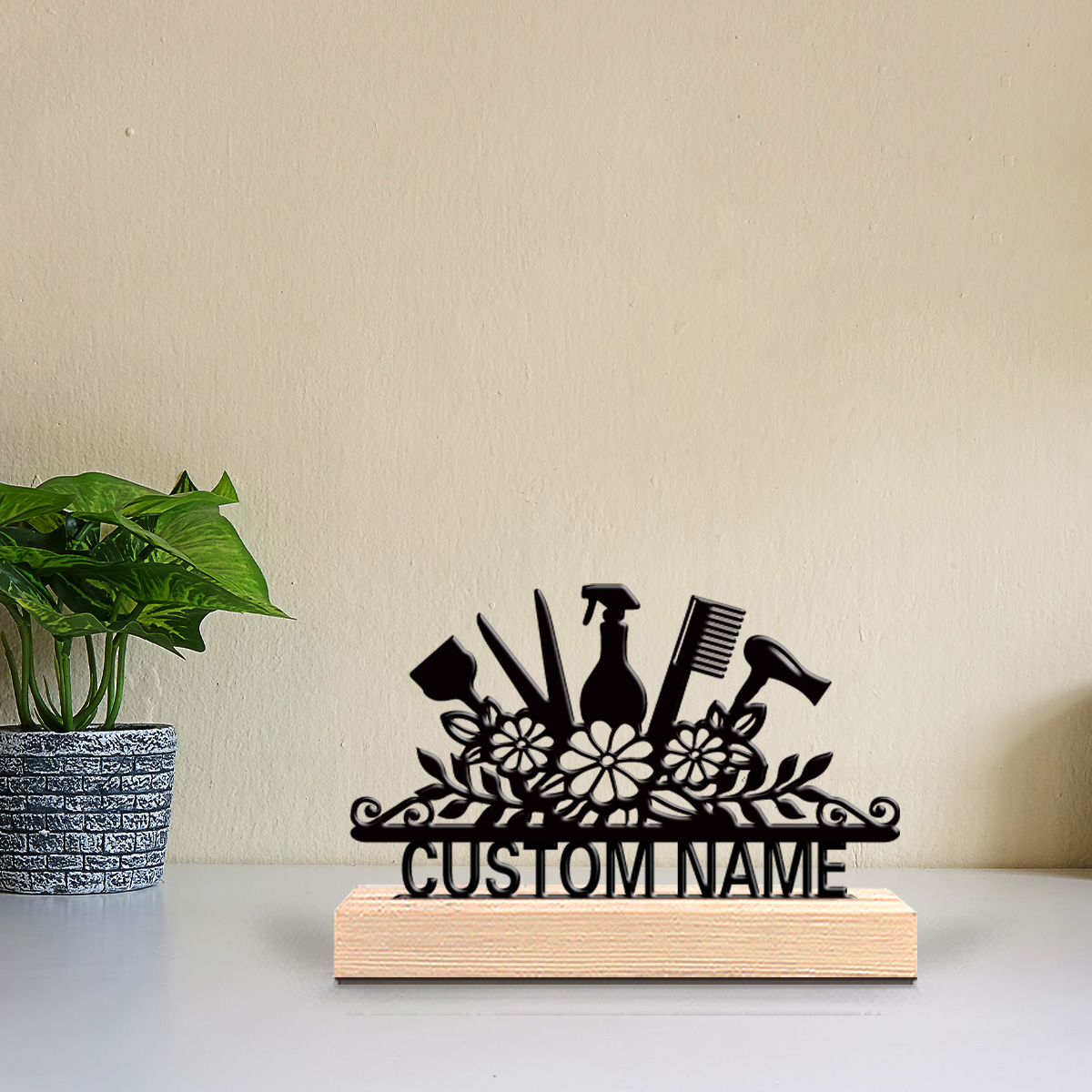 1 szt. metalowa statuetka fryz – Art Craft Names recenzja i cena