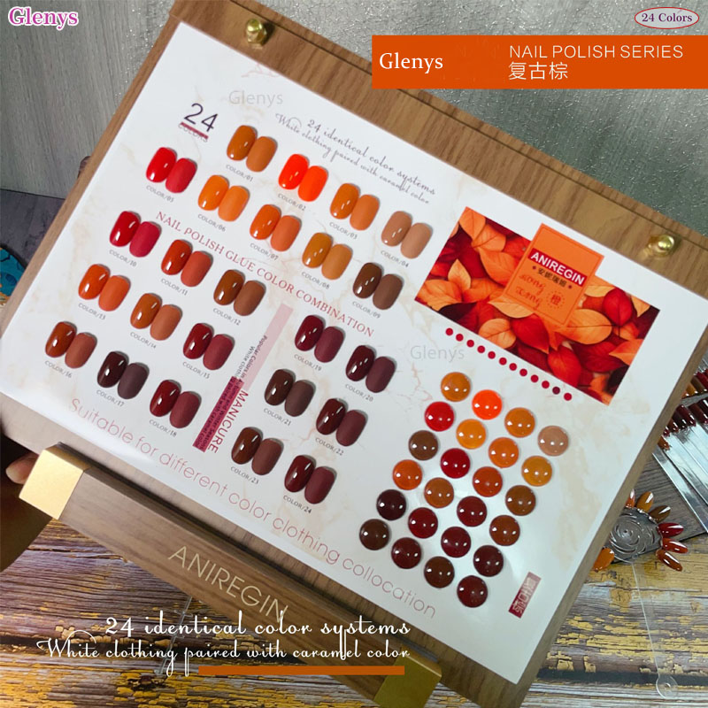 Vintage Brown 24-kolorowy laki – Art Craft Online recenzja i cena