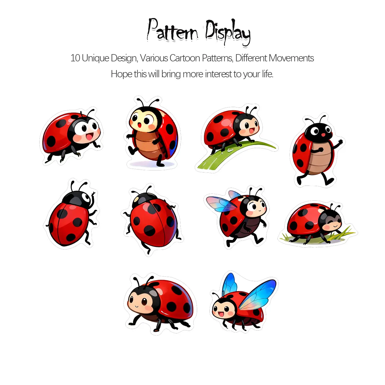 1 Rolka (500 szt.) 10 Nieregul – Art Craft Ladybug recenzja i cena