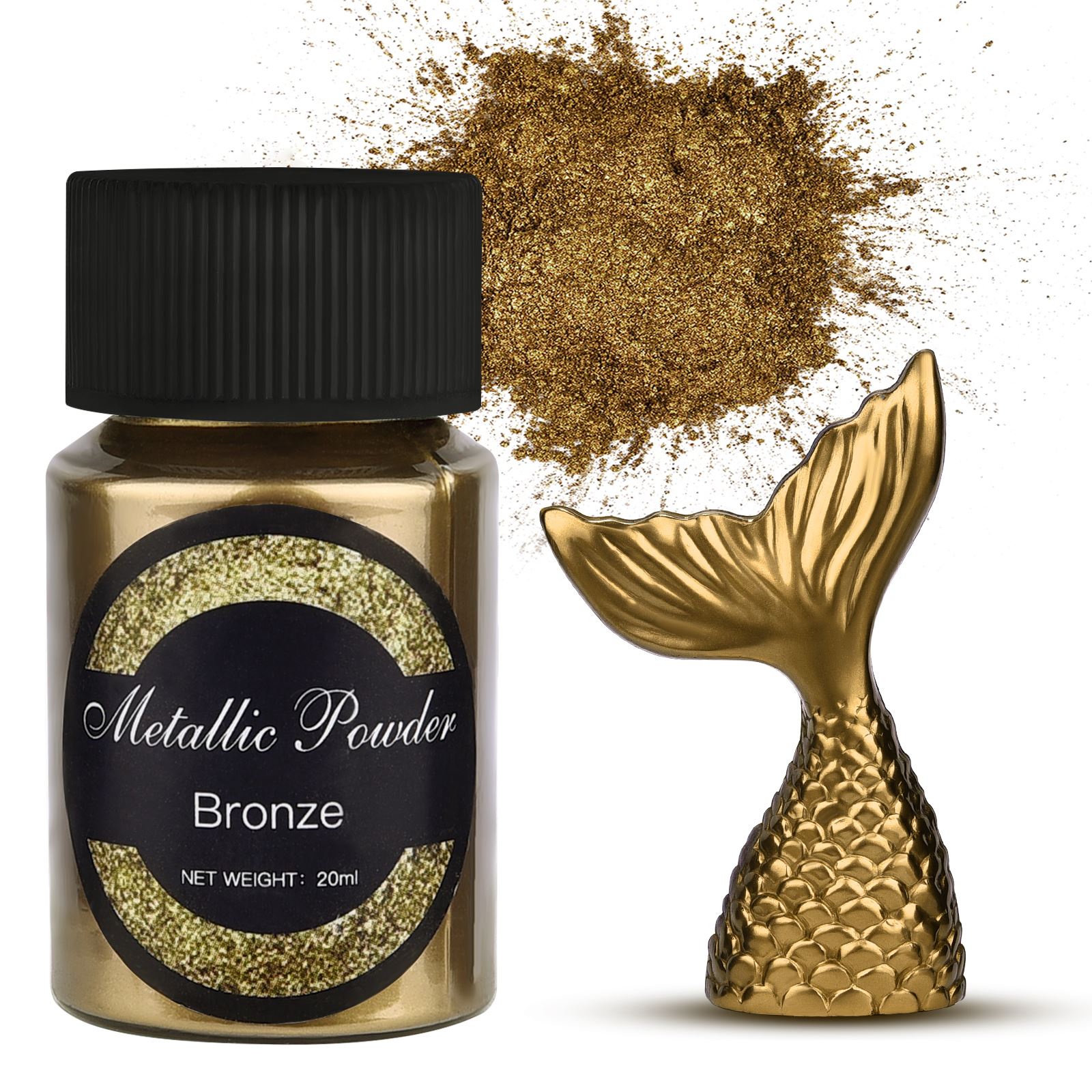 20ml/butelka metalowy brokat z – Resin Pigment Powder recenzja i cena