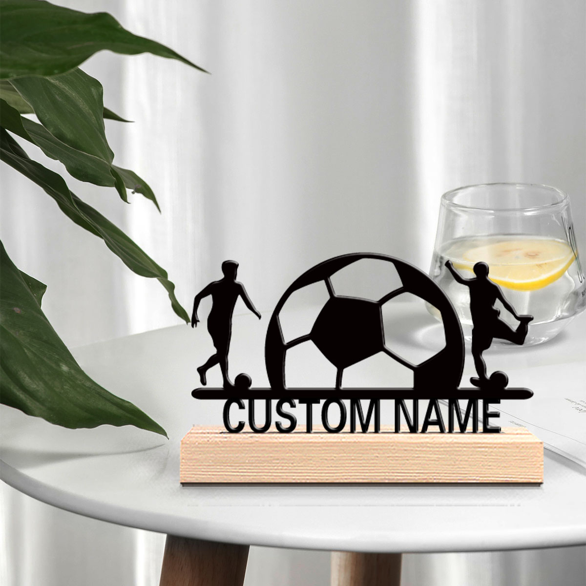 1 szt. Nowoczesna blaszana sta – Art Craft Names recenzja i cena