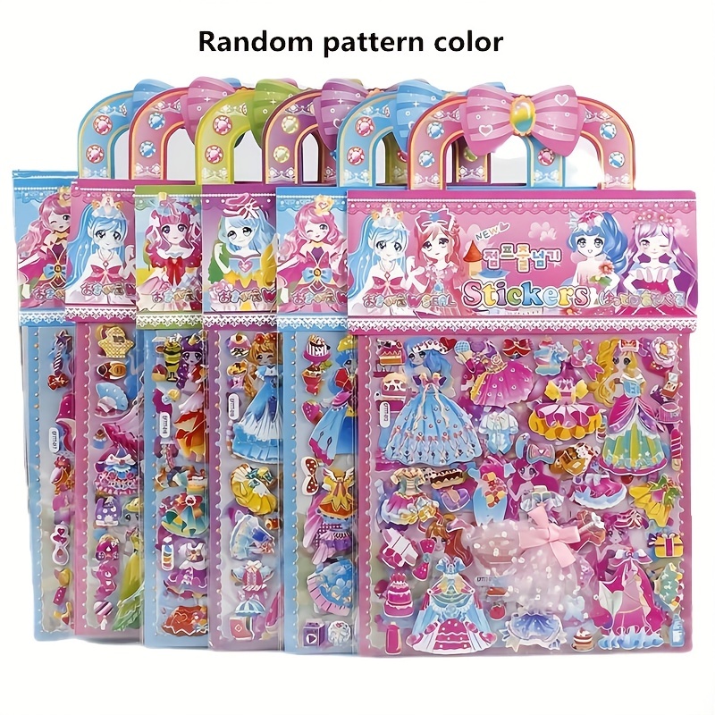 Princess Dress Up Puffy Naklej – Art Craft Toddler recenzja i cena